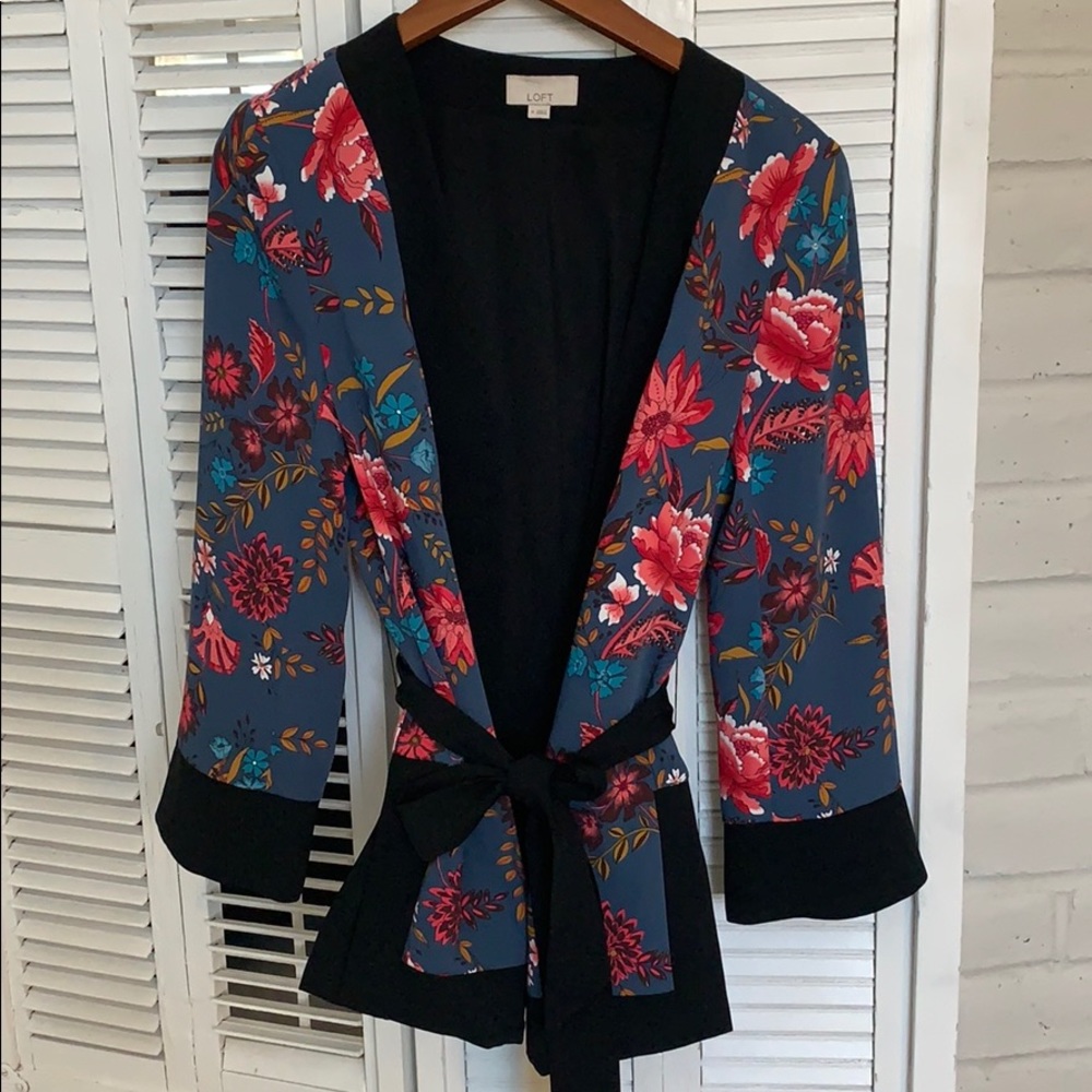Loft floral tunic